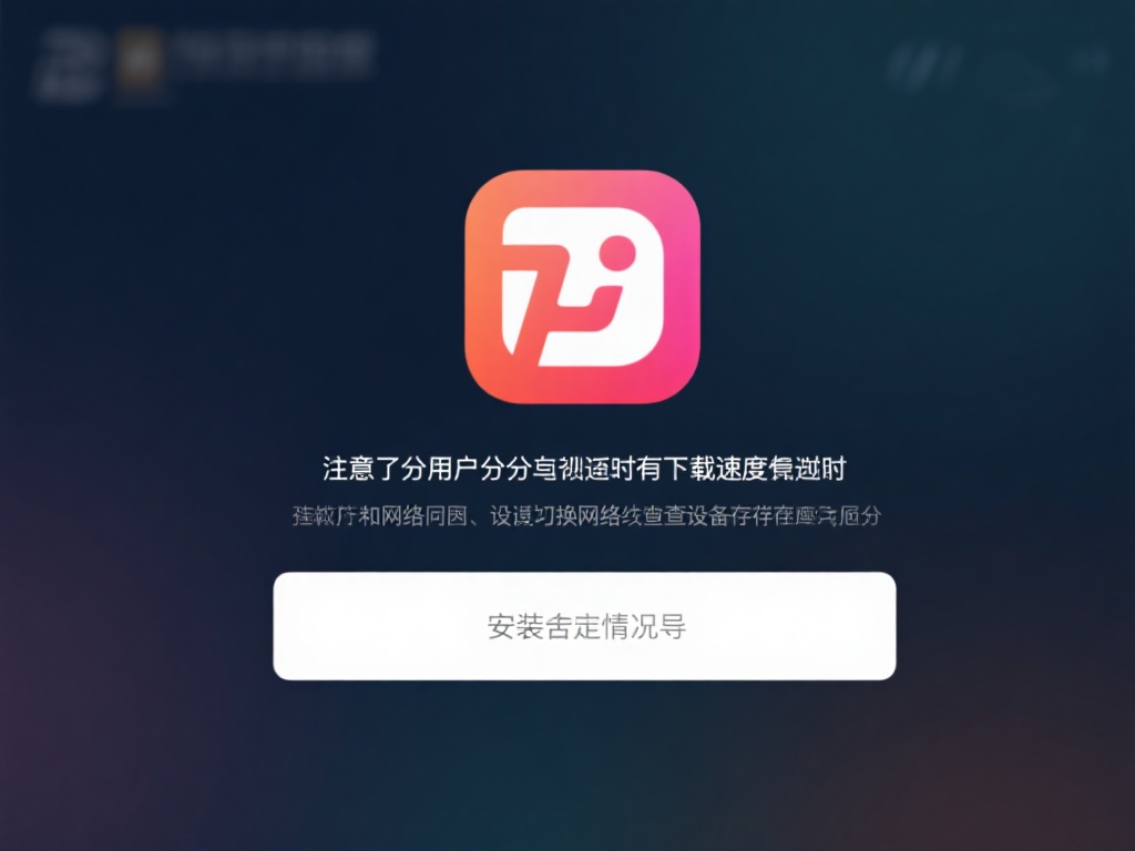 需要注意的是，部分用户可能会遇到下载速度慢或安装失